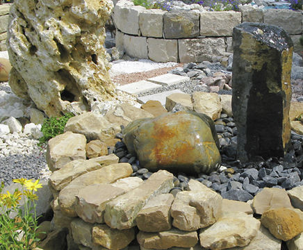 Welsh quartz boulders
