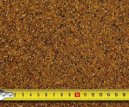 Silica sands for water or fluid filtration