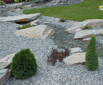 Green slate chippings 20mm
