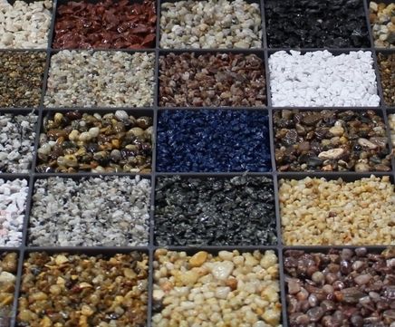 DALTEX aggregates for resin bound surfacing