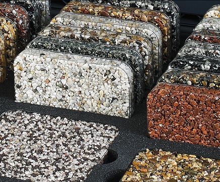 DALTEX Bespoke range of resin bound gravels and aggregates