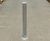 Plain Square Galvanised Steel Bollards - steel parking barrier posts 2