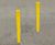 Plain Square Galvanised Steel Bollards - steel parking barrier posts 3
