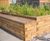 Timber planters and seating for rooftop gardens - Central Quay 6