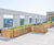 Timber planters and seating for rooftop gardens - Central Quay 2