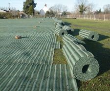 GrassProtecta heavy-duty PU grass reinforcement mesh