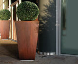 Lounge - steel outdoor planters for commercial spaces - on this page
