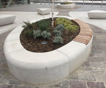 Clarkson Concrete Planter