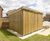 Sheldon fully-enclosed timber-clad cycle shelter - SCS316 7