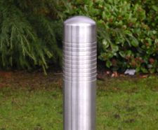 Multi Groove Stainless Steel Bollard