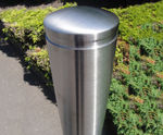 Feature Top Stainless Steel Bollard