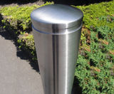 Feature Top Stainless Steel Bollard - on this page