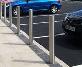 Anti Ram Semi Dome Top Stainless Steel Bollard - on this page