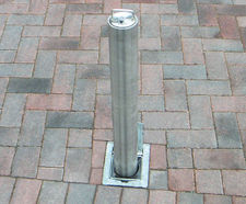 Warrior Stainless Standard Round Telescopic Bollard