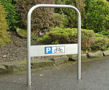 York Stainless Steel Cycle Stand - on this page
