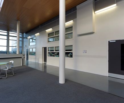 Ilumitex® Wall Covering System for Inner City Secondary School