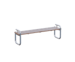 Tubular bench – 2 arm rests