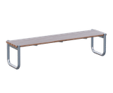 Tubular bench – no arm rests - on this page