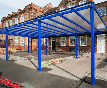 Winterbourne - freestanding canopy shelter