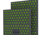 Hatko NB1 - recycled rubber tyre reflective noise barrier system