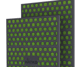 Hatko NB1 - recycled rubber tyre reflective noise barrier system - on this page