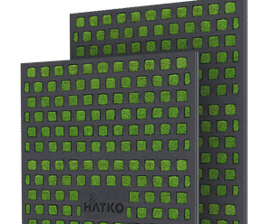 Hatko NB1 - recycled rubber tyre reflective noise barrier system