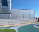 Queen Elisabeth Hospital Outdoor Area noise barrier METASoundBlok - on this page
