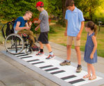 Grand Floor Piano for Outdoor Musical Play