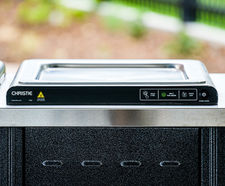 Christie electric cooktop for barbeques