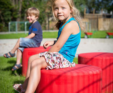 HopOp 500 polyethylene play stools