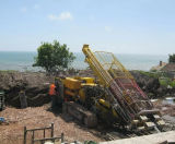 Stabilising and reinforcing sea defence and ground near car park - on this page