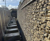 Gabion basket retaining walls for new housing development - on this page