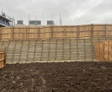 Crib retaining walls for new Taylor Wimpey housing development - on this page