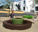 Loop Cone polyethylene outdoor table - on this page