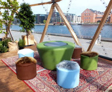 Loop Picnic HopOp500 - polyethylene indoor Picnic Set