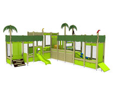 Jungle indoor play unit