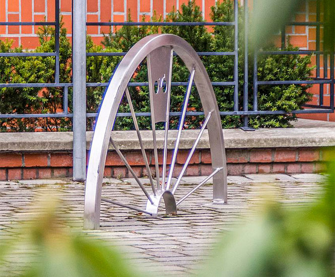 Wheel Bicycle stand 