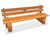 eibe paradiso Schkeud bench with backrest 0