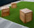 Cube seats in FSC timber 4