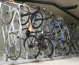 Semi Vertical Cycle Rack - on this page