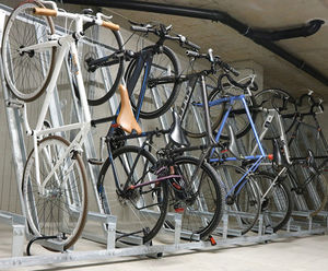 Semi Vertical Cycle Rack