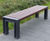 Perth 100% Recycled Plastic Deluxe Backless Bench 0