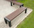 Perth 100% Recycled Plastic Deluxe Backless Bench 1