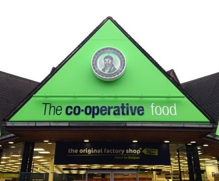 Robert Owen feature clock project for the Co-op, Belper.