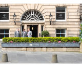 Bespoke lead-clad steel planter for luxury apartments - Edinburgh - on this page