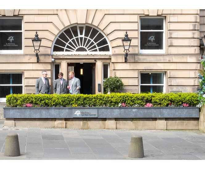 Bespoke lead-clad steel planter for luxury apartments - Edinburgh