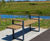 Rustic timber seating and picnic sets for new community 3