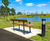 Rustic timber seating and picnic sets for new community 4