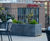 Bespoke zinc-clad steel planters for build-to-rent apartments 1