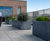 Bespoke zinc-clad steel planters for build-to-rent apartments 5